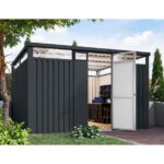 KOVINSKA VRTNA HIKA KARIBU OSTEN 3.5 ANTRACIT 330X220X215